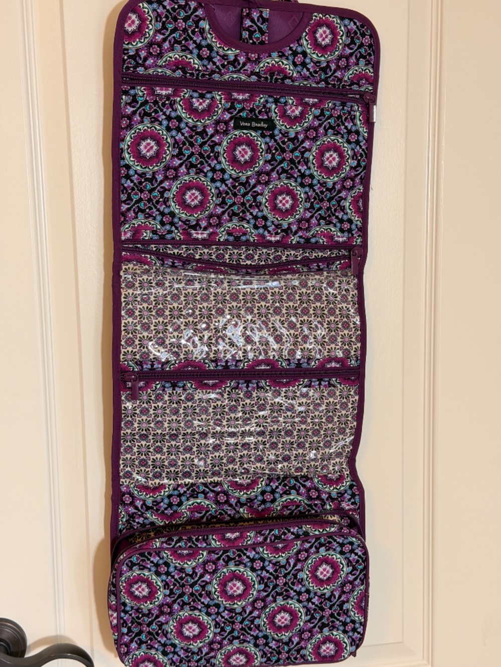 Vera Bradley Expandable Hanging Organizer Travel Bag - Picture 2 of 3